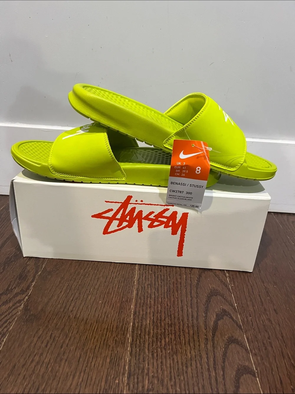 Stussy men slide